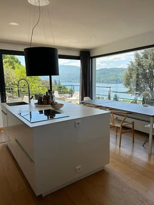 Grand Appartement T4, Vue Unique Lac, Terrasse Et Spa Annecy Apartment